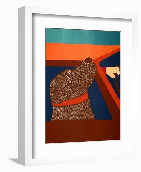 Feeling Better Choc-Stephen Huneck-Framed Giclee Print