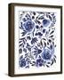 Feeling Blue I-Cheryl Warrick-Framed Art Print