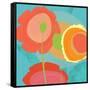 Feeling Like Aqua Two-Jan Weiss-Framed Stretched Canvas