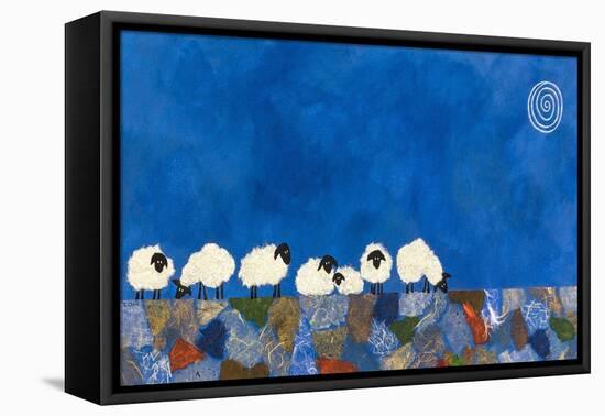 Feeling Sheepish-Casey Craig-Framed Stretched Canvas