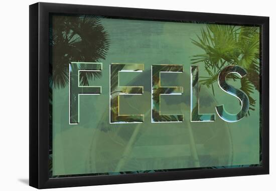 Feels-null-Framed Poster