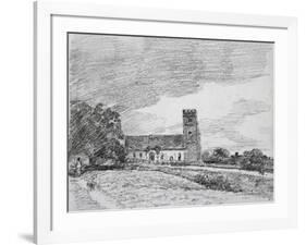 Feering Church, 1814-John Constable-Framed Giclee Print