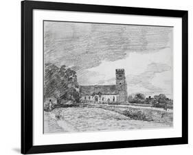 Feering Church, 1814-John Constable-Framed Giclee Print