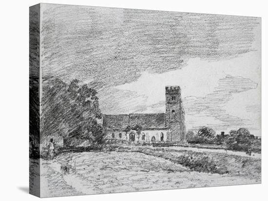 Feering Church, 1814-John Constable-Stretched Canvas
