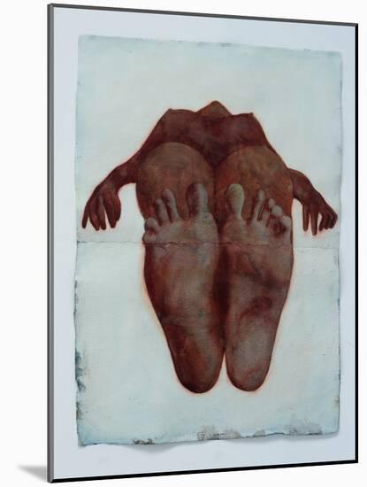 Feet, 2023 (W/C on Arches)-Graham Dean-Mounted Giclee Print