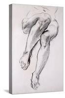 Feet and Legs of Seated Nude-John Singer Sargent-Stretched Canvas