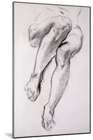 Feet and Legs of Seated Nude-John Singer Sargent-Mounted Giclee Print