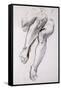 Feet and Legs of Seated Nude-John Singer Sargent-Framed Stretched Canvas