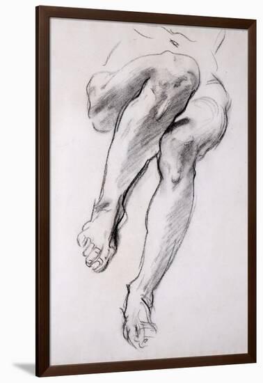 Feet and Legs of Seated Nude-John Singer Sargent-Framed Giclee Print