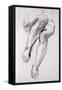 Feet and Legs of Seated Nude-John Singer Sargent-Framed Stretched Canvas