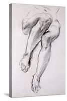 Feet and Legs of Seated Nude-John Singer Sargent-Stretched Canvas