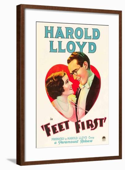 Feet First [1930], Directed by Clyde Bruckman.-null-Framed Giclee Print