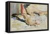 Feet of an Arab, Tiberias-John Singer Sargent-Framed Stretched Canvas