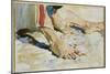 Feet of an Arab, Tiberias-John Singer Sargent-Mounted Giclee Print