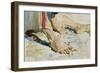 Feet of an Arab, Tiberias-John Singer Sargent-Framed Giclee Print