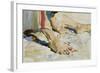 Feet of an Arab, Tiberias-John Singer Sargent-Framed Giclee Print