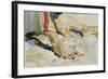 Feet of an Arab, Tiberias-John Singer Sargent-Framed Giclee Print