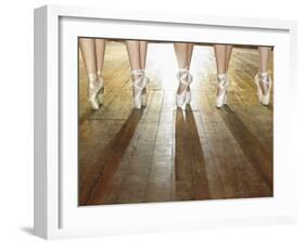 Feet of Ballerinas-Hans Neleman-Framed Photographic Print