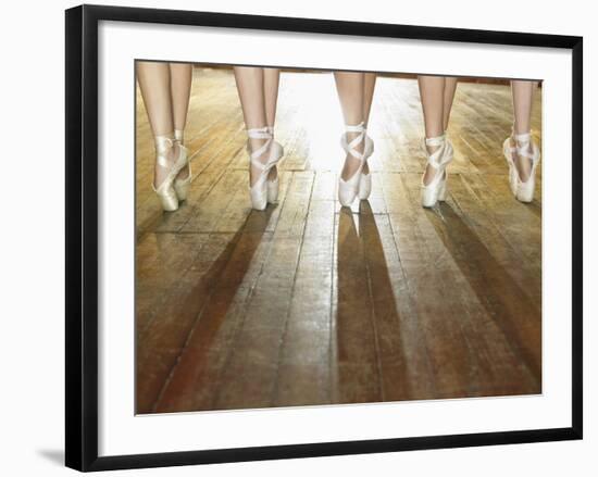 Feet of Ballerinas-Hans Neleman-Framed Photographic Print