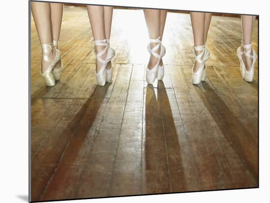 Feet of Ballerinas-Hans Neleman-Mounted Photographic Print