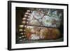 Feet of the Reclining Buddha in Cave 1 (Cave of the Divine King) (Temple of the Divine King)-Matthew Williams-Ellis-Framed Photographic Print