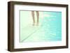 Feet on a Diving Board-soupstock-Framed Photographic Print