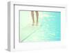 Feet on a Diving Board-soupstock-Framed Photographic Print