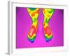 Feet, Thermogram-Tony McConnell-Framed Photographic Print