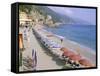 Fegina Beach, Cinque Terre, Liguria, Italy-Bruno Morandi-Framed Stretched Canvas