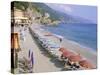 Fegina Beach, Cinque Terre, Liguria, Italy-Bruno Morandi-Stretched Canvas