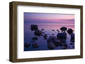 Fehmarnsund, Baltic Sea, Evening-Thomas Ebelt-Framed Photographic Print