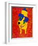 Feisty Jack Russell-Angela Bond-Framed Art Print