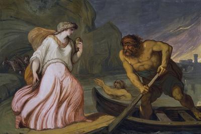 Scene from the Myth of Cupid and Psyche