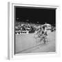 Felice Gimondi, Raymond Poulidor and Gianni Motta are Celebrated at the End of the Tour De France-Mario de Biasi-Framed Giclee Print