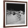 Felice Gimondi, Raymond Poulidor and Gianni Motta are Celebrated at the End of the Tour De France-Mario de Biasi-Framed Giclee Print