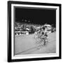 Felice Gimondi, Raymond Poulidor and Gianni Motta are Celebrated at the End of the Tour De France-Mario de Biasi-Framed Giclee Print