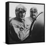 Felice Nazzaro in a 2-Litre Fiat, C1922-null-Framed Stretched Canvas