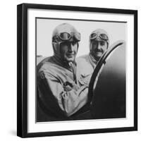 Felice Nazzaro in a 2-Litre Fiat, C1922-null-Framed Photographic Print