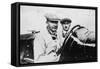 Felice Nazzaro in a 2000 Cc Fiat 804, 1922-null-Framed Stretched Canvas