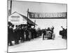 Felice Nazzaro in a Fiat Winning the Targo Florio Race, Sicily, 1907-null-Mounted Photographic Print