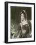 Felicia Hemans-William Edward West-Framed Giclee Print