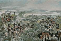 Queen Louisa Reviewing the Prussian Army-Felicien Baron De Myrbach-rheinfeld-Giclee Print