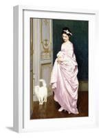 Feline Affection, 1872-Joseph Caraud-Framed Giclee Print