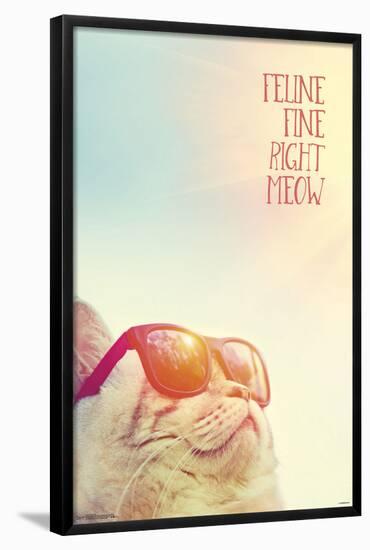 Feline Fine-null-Framed Standard Poster