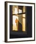 Feline Silhouette-Mikael Svensson-Framed Giclee Print