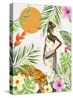 Feline Tropics II-Janet Tava-Stretched Canvas