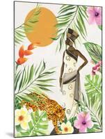 Feline Tropics II-Janet Tava-Mounted Art Print