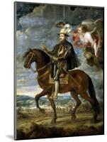 Felipe II on Horseback, Ca. 1630-Peter Paul Rubens-Mounted Giclee Print