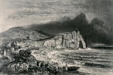 The Glacier and the Chamonix Valley, Engraved by Adolphe Bayot (1810-66) Mid 19th Century-Felix Benoist-Giclee Print
