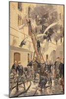 Felix Faure with the Firemen, from "Le Petit Journal", 20th February 1898-Fortuné Louis Méaulle-Mounted Giclee Print